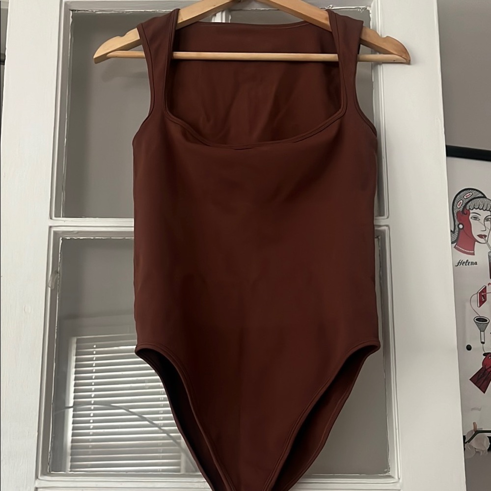Brown bodysuit shapewear